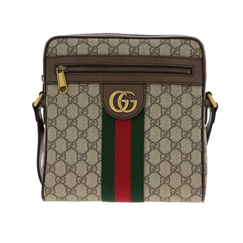 gucci over the shoulder bag men's|authentic gucci shoulder.